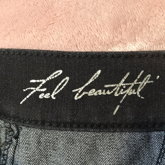 White House/Black Market (Black) Skinny Leg Jeans - Picture 4 of 9